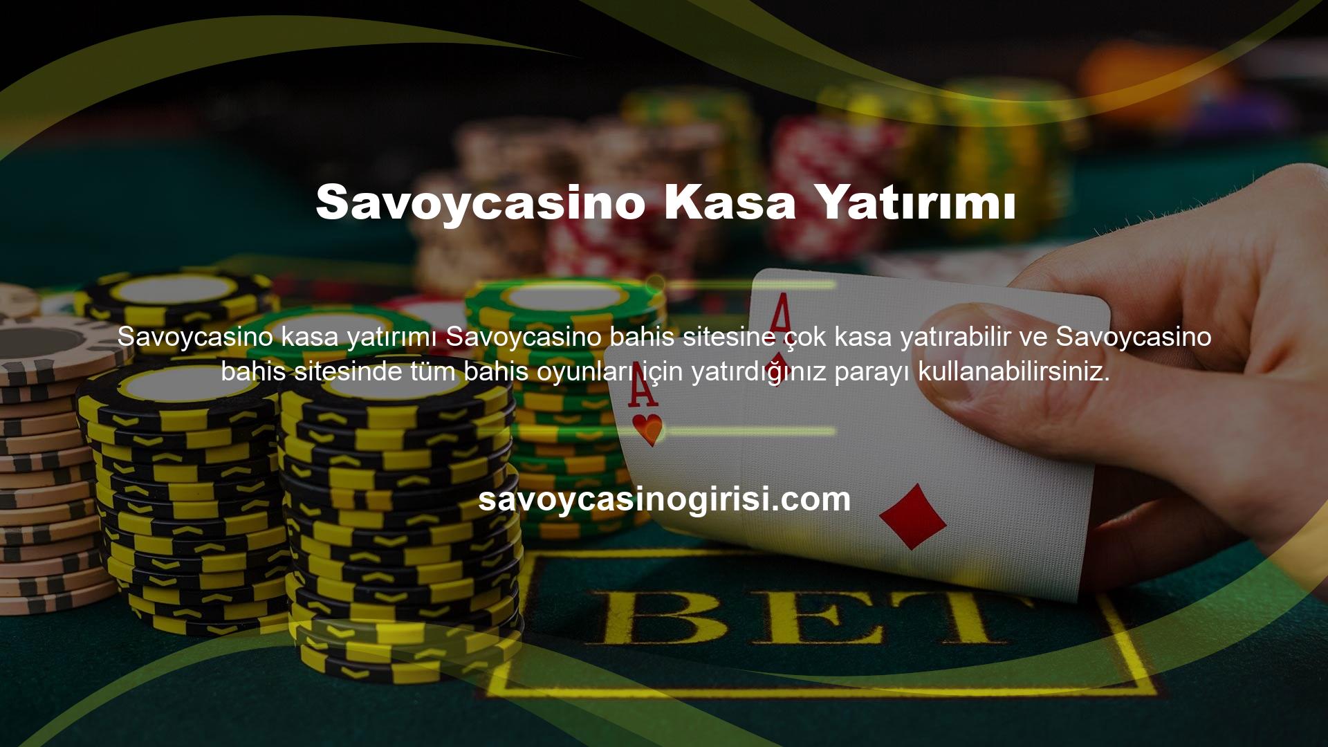 7-24 bahis sitesi Savoycasino para yatırabilirsiniz