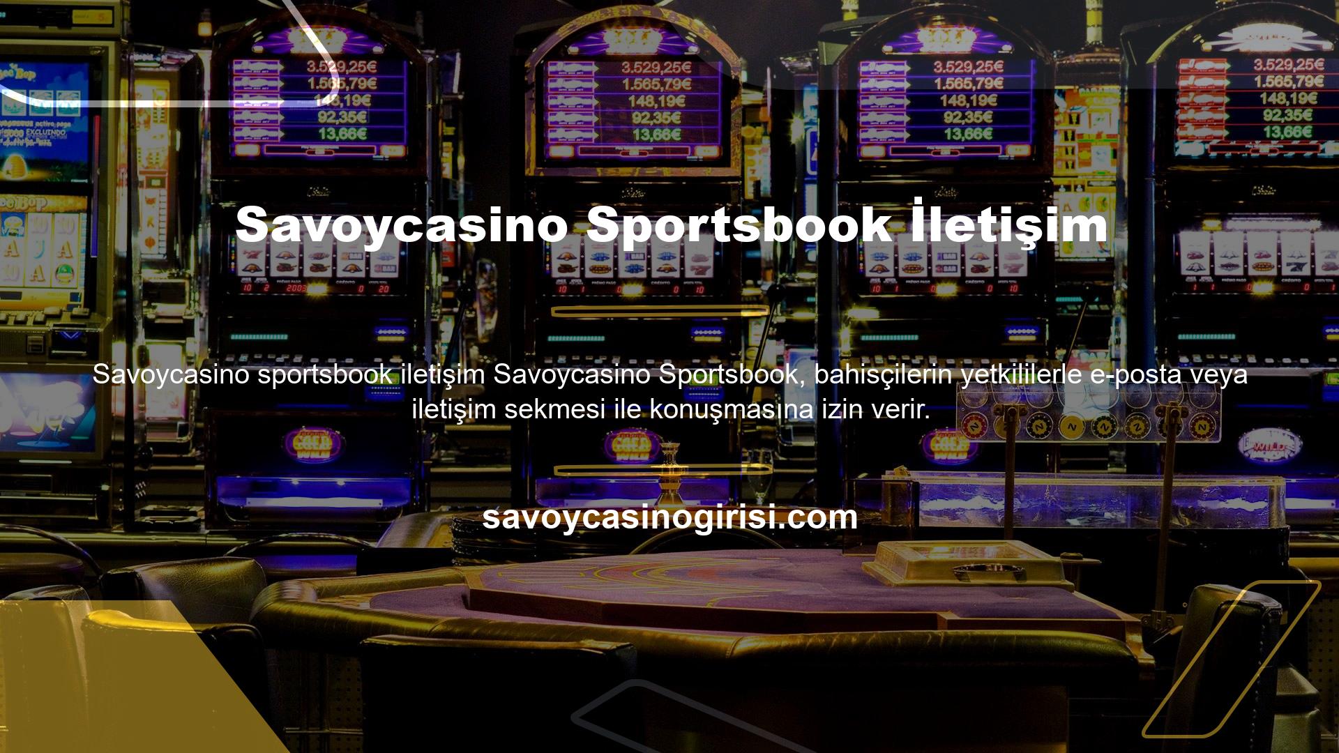 Savoycasino web siteleri için insanların destek almalarına yardımcı olan yeni bir özellik yaptı